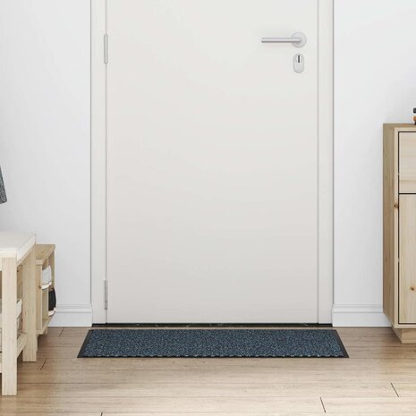 Deurmat 60x90 cm blauw 3