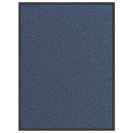 Deurmat 80x120 cm blauw 1