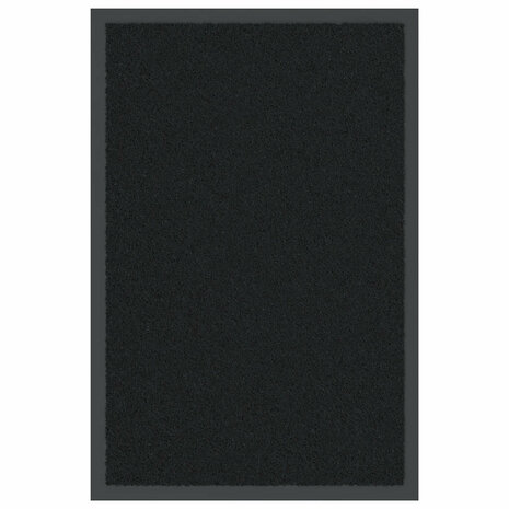 Deurmat 40x60 cm zwart 1