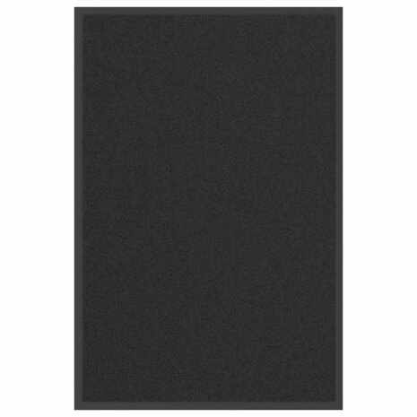 Deurmat 60x90 cm zwart 1