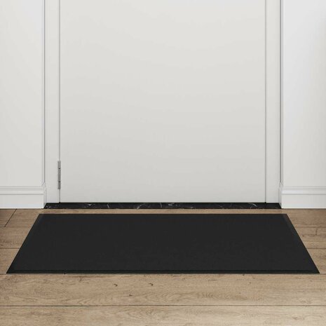 Deurmat 60x90 cm zwart 2