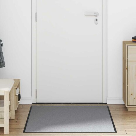 Deurmat 80x120 cm grijs 2