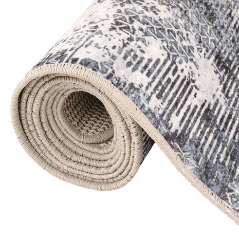 Vloerkleed wasbaar anti-slip 80x150 cm meerkleurig 5