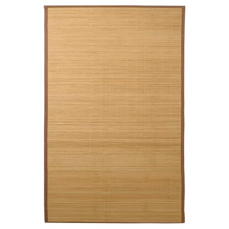 Tapijt 100x160 cm bamboe bruin 2