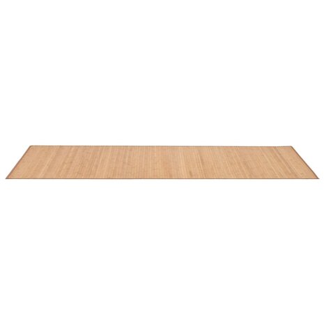 Tapijt 80x200 cm bamboe bruin 3