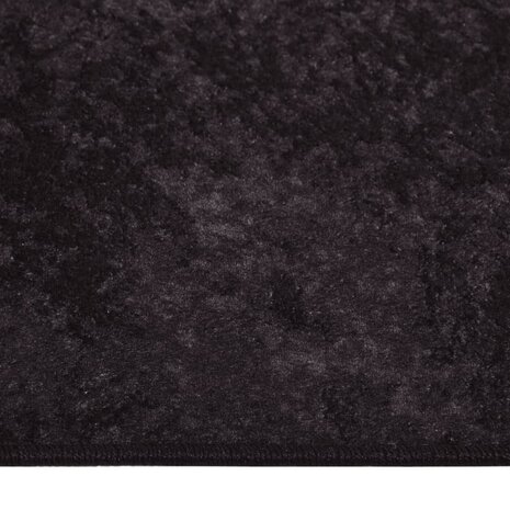 Vloerkleed wasbaar anti-slip 120x170 cm antracietkleurig 4