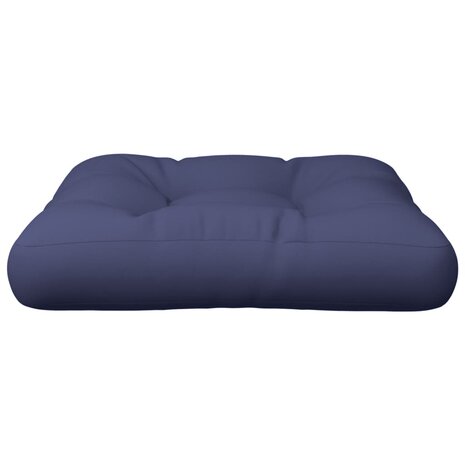 Palletkussen 60x60x12 cm stof marineblauw 4
