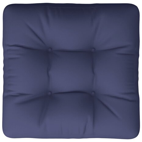 Palletkussen 60x60x12 cm stof marineblauw 6