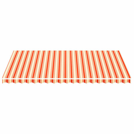 Vervangingsdoek voor luifel 5x3 m geel en oranje 3