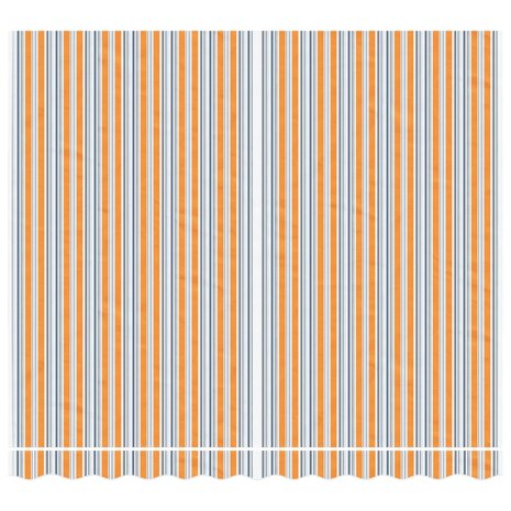 Vervangingsdoek voor luifel gestreept 3x2,5 m meerkleurig 3