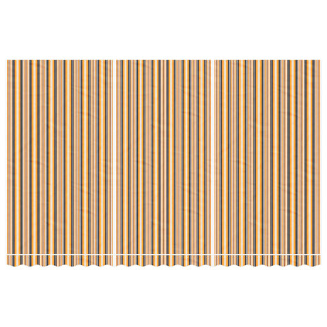 Vervangingsdoek voor luifel gestreept 5x3 m meerkleurig 3