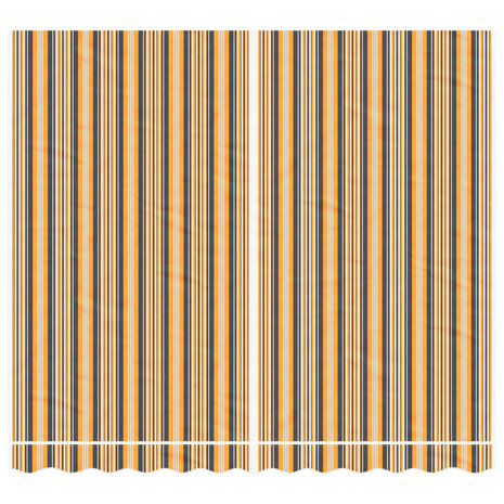Vervangingsdoek voor luifel gestreept 3x2,5 m meerkleurig 3