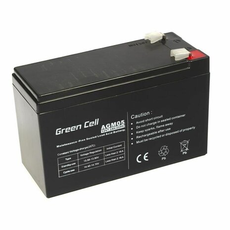 Batterij voor UPS SAI Green Cell AGM05 72 Ah 12 V 1