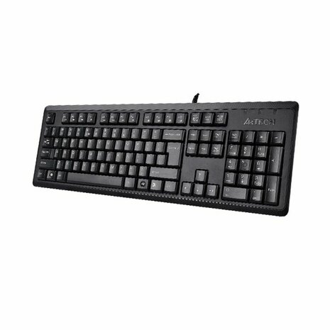 Toetsenbord A4 Tech KR-92 Zwart Monochrome Engels QWERTY 2