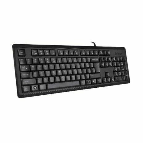 Toetsenbord A4 Tech KR-92 Zwart Monochrome Engels QWERTY 5