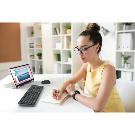 Toetsenbord Dell KB500 Qwerty US Zwart QWERTY 7