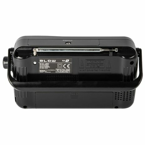 Radio Blow RA5 Zwart 2