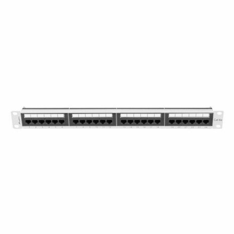Patchpanel 24 UTP-Poorten Categorie 5e Lanberg PPUA-1024-S 2