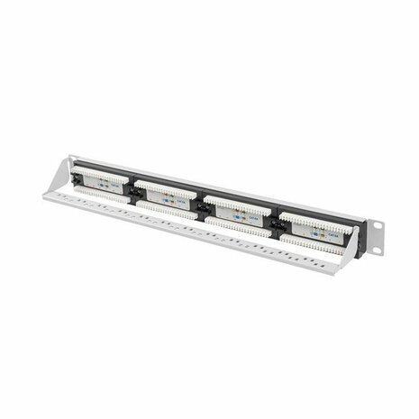 Patchpanel 24 UTP-Poorten Categorie 5e Lanberg PPUA-1024-S 4