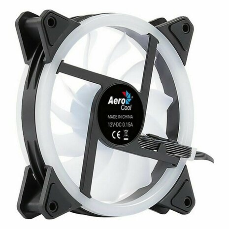 Case fan Aerocool Duo 12 1000rpm (Ø 12 cm) RGB Ø 12 cm (1 Stuks) 7