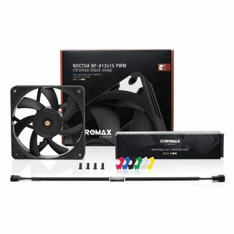 Case fan Noctua NF-A12X15 PWM CH.BK.S Ø 12 cm 3