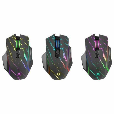 Muis Defender URAN GM-503 Zwart Grijs 3200 DPI 3