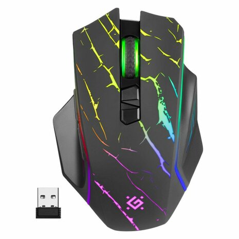 Muis Defender URAN GM-503 Zwart Grijs 3200 DPI 4
