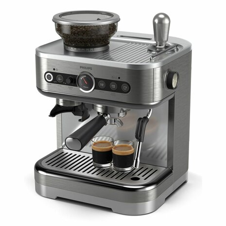 Volautomaat koffiezetapparaat Philips PSA3218/01 Zwart Staal 1350 W 15 bar 2,3 L 1