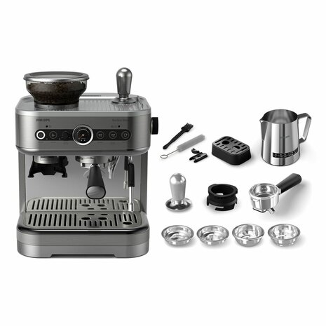 Volautomaat koffiezetapparaat Philips PSA3218/01 Zwart Staal 1350 W 15 bar 2,3 L 8