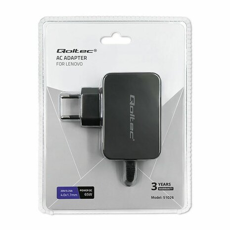 Laptop oplader Qoltec 51026 65 W 8