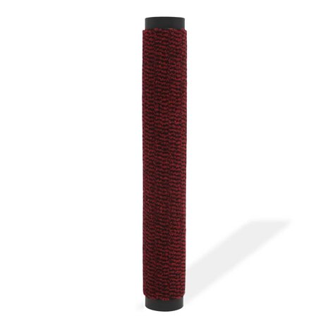 Droogloopmat rechthoekig getuft 120x180 cm rood 2