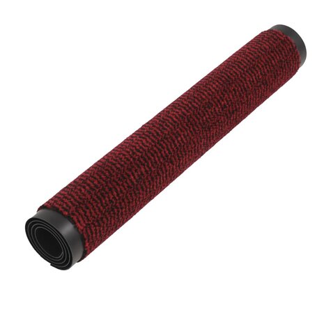 Droogloopmat rechthoekig getuft 120x180 cm rood 3
