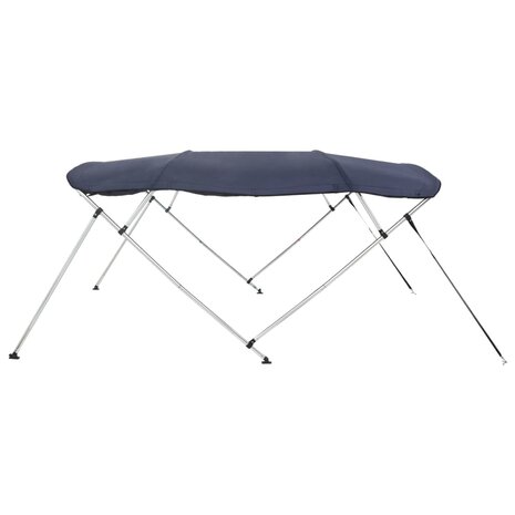 Biminitop 4 bogen met zijwanden 243x(200-213)x137 cm 8