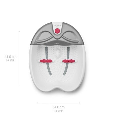 Voetmasseur Medisana 88363 Wit 60 W Spa voor pedicures 2