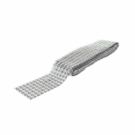 Kerstkrans DKD Home Decor Gouden Zilverkleurig PVC 300 x 5 x 0,1 cm 1