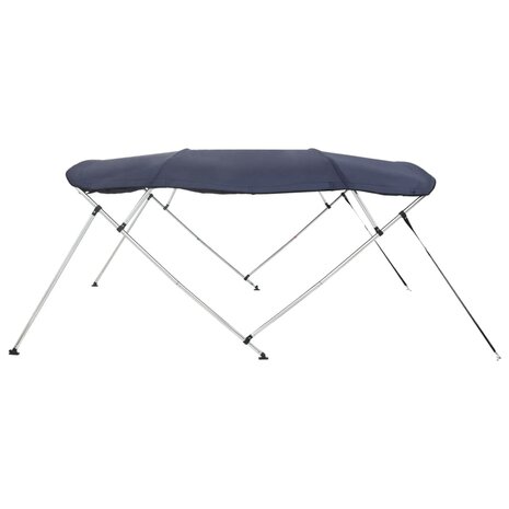 Biminitop 4 bogen met zijwanden 243x(230-244)x137 cm 8
