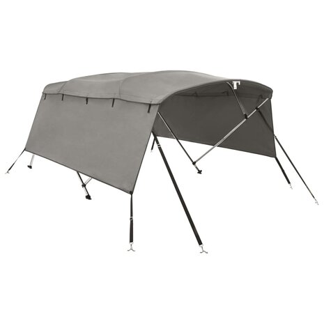 Biminitop 4 bogen met zijwanden 243x(170-182)x137 cm 2