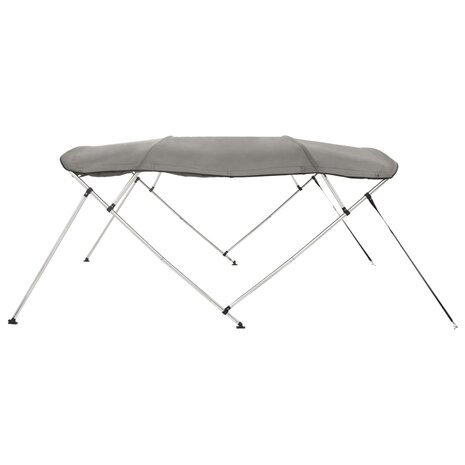 Biminitop 4 bogen met zijwanden 243x(185-198)x137 cm 8