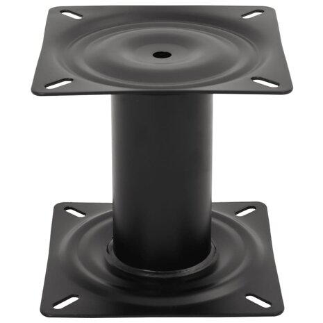 Bootstoelpoot 18 cm staal zwart 2