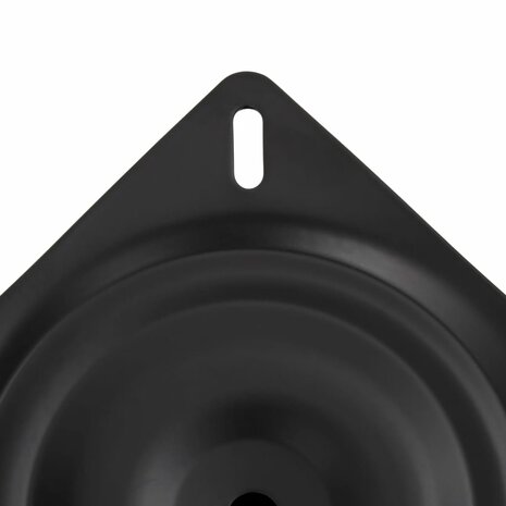 Bootstoelpoot 18 cm staal zwart 7
