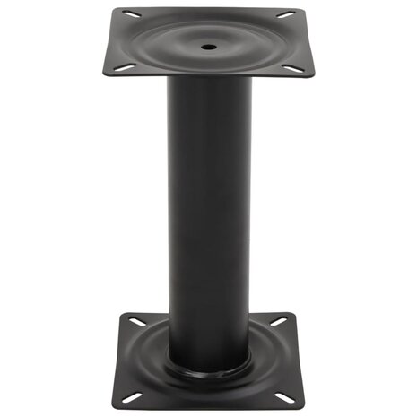 Bootstoelpoot 33 cm staal zwart 2