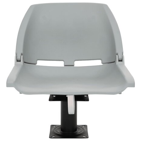 Bootstoelen 2 st met poot 360° draaibaar 3