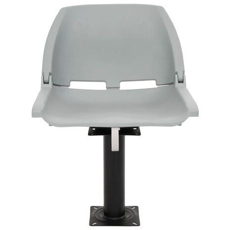 Bootstoelen 2 st met poot 360° draaibaar 3