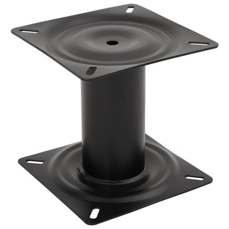 Bootstoelen 2 st met poot 360° draaibaar 6