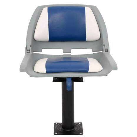 Bootstoelen 2 st met poot 360° draaibaar 3