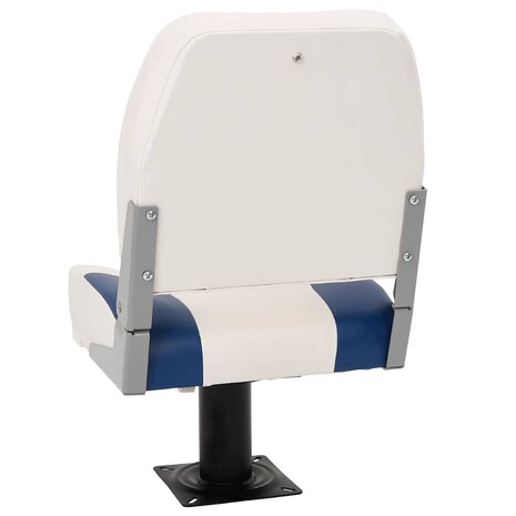 Bootstoelen 2 st met poot 360° draaibaar 9