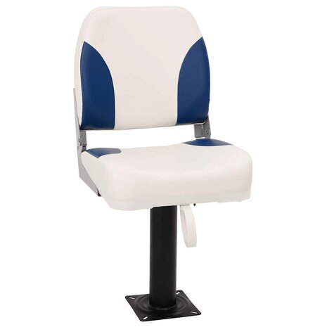 Bootstoelen 2 st met poot 360° draaibaar 2