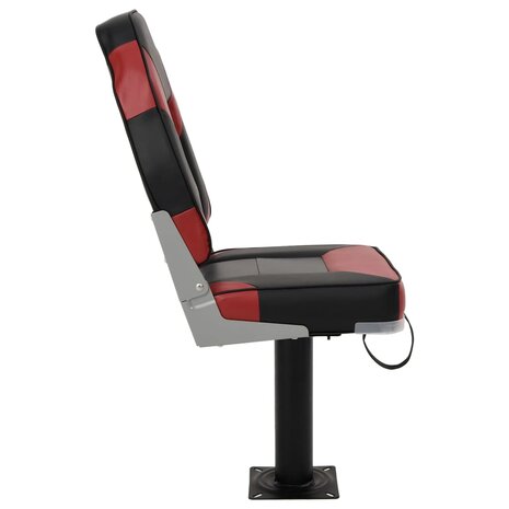 Bootstoelen 2 st met poot 360° draaibaar 6
