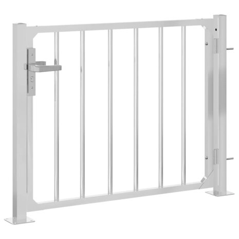 Poort 100x75 cm roestvrij staal 5