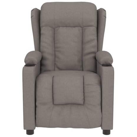 Massagestoel stof taupe 3